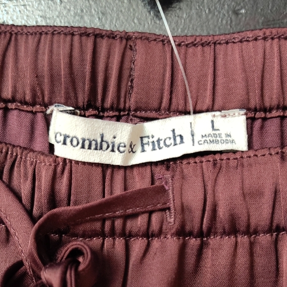 Abercrombie & Fitch Burgundy Pajama Pants - Picture 7 of 13